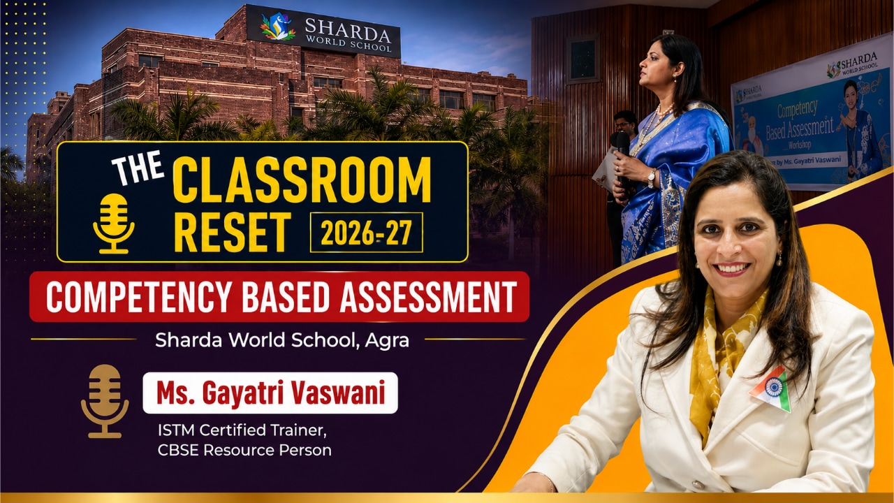 Educart Workshop at Sharda World School Focuses on Competency-Based Assessment