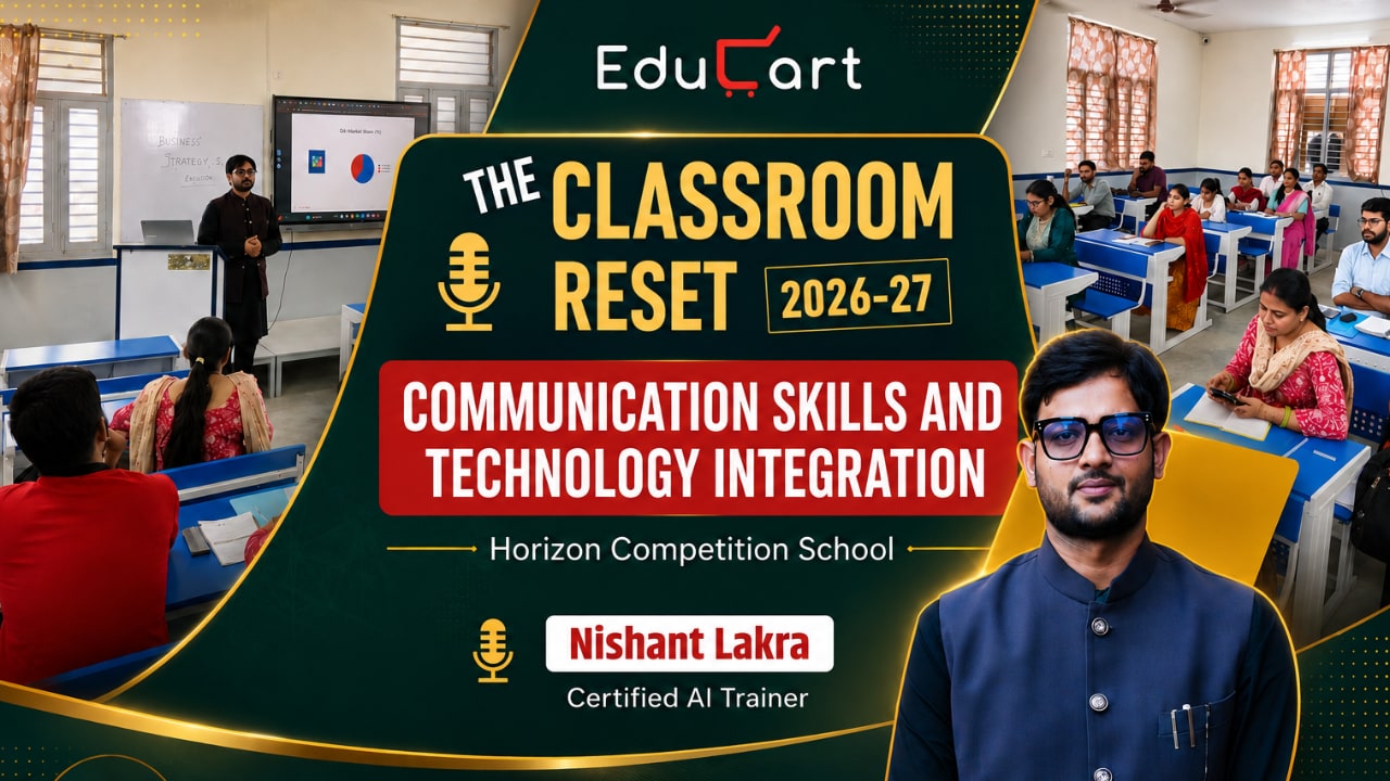 Educart Workshop Trains Teachers with AI Tools & Communication Strategies in Agra