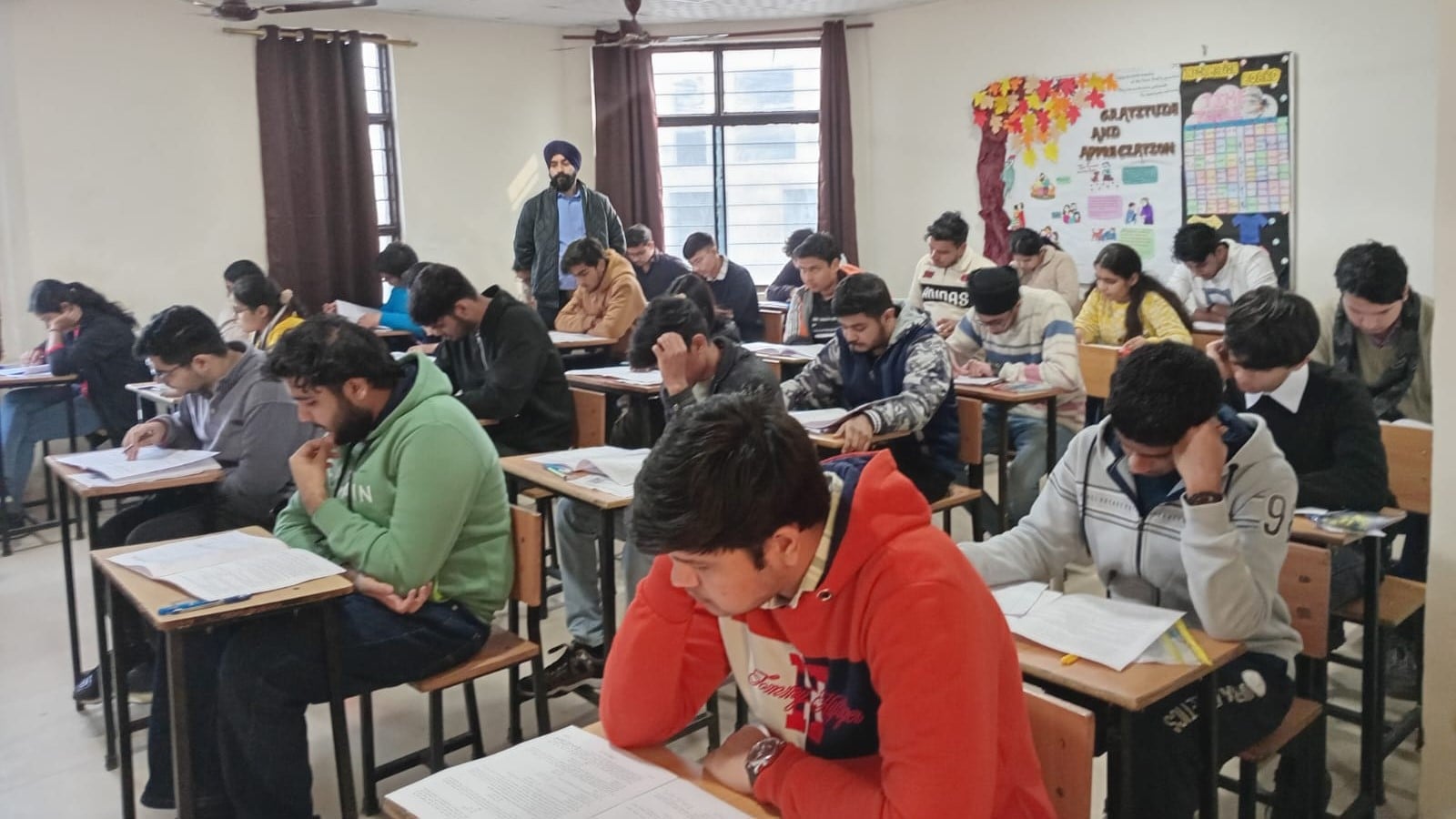 Mock Exam in Progress