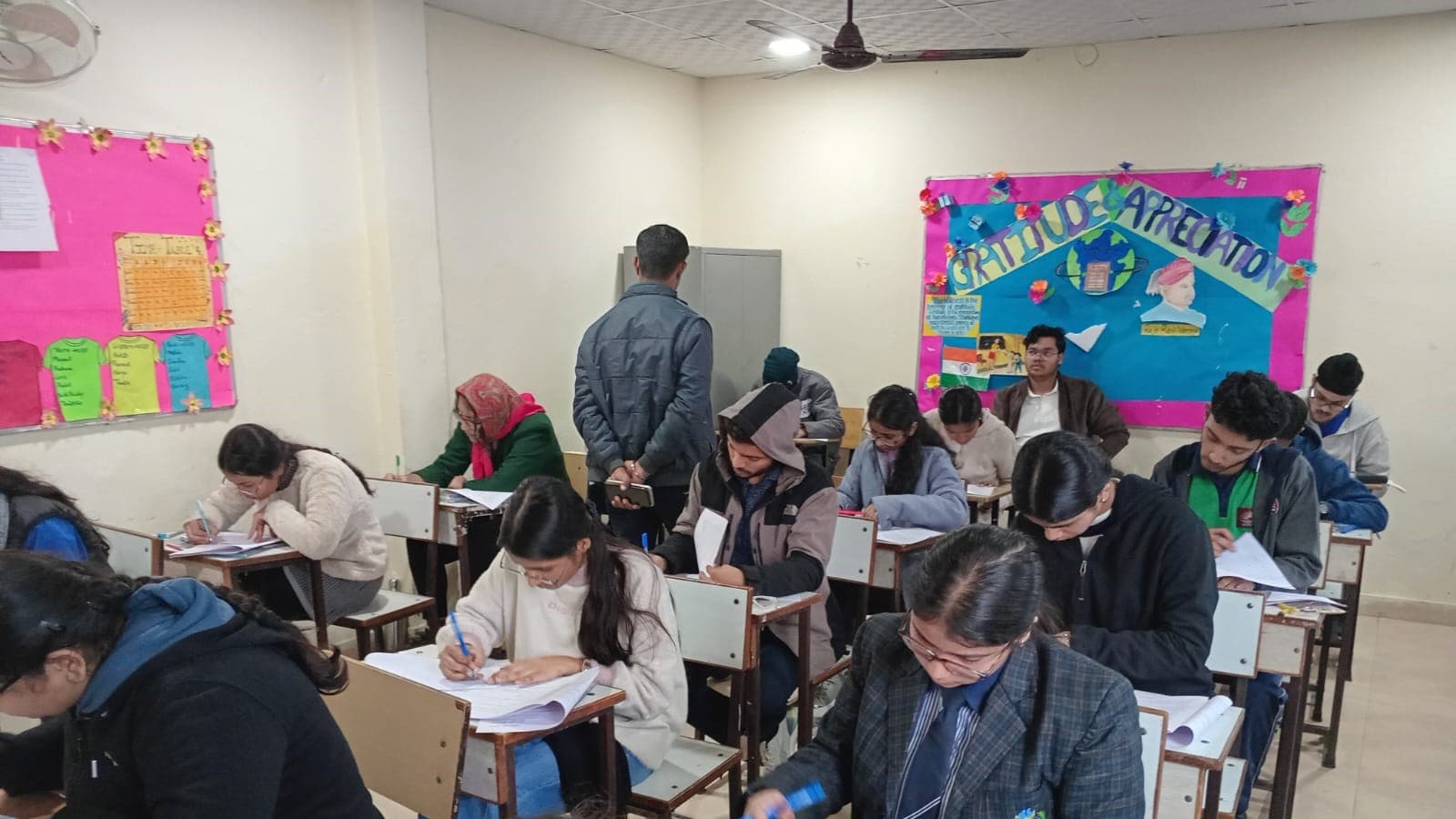 Group Photo at Mock Exam Event