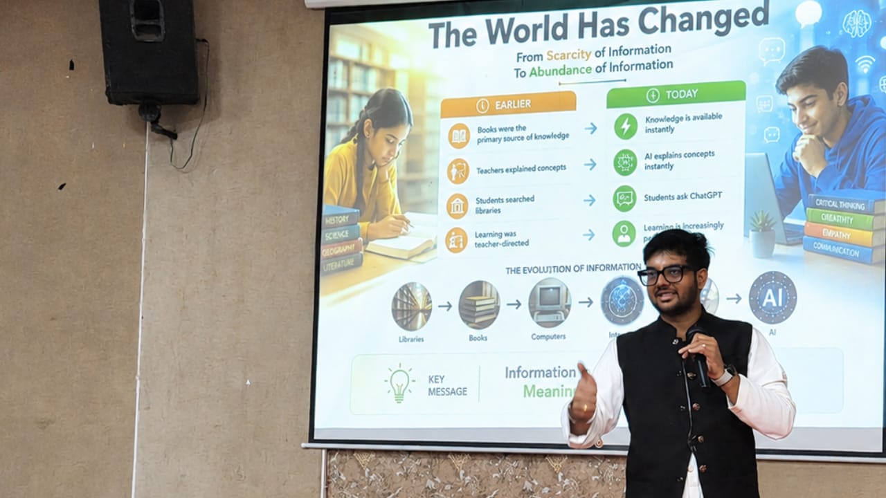 Life Skills in the Age of AI: Workshop by Educart in Varanasi