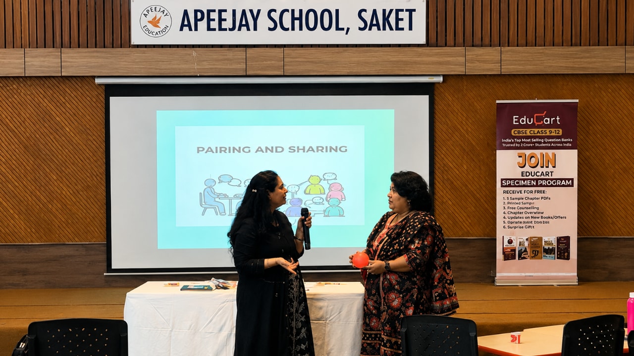 Teacher Wellness Workshop at Apeejay School by Educart