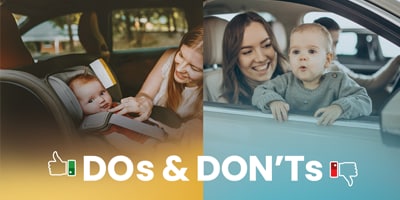 Important safety tips while using a baby car seat