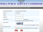 OPSC Asst Professor 2021 answer key released at opsc.gov.in, 