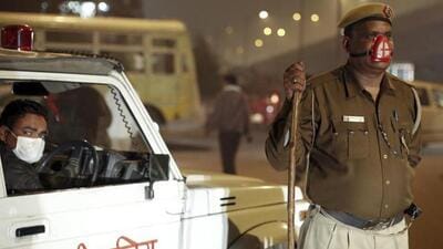 A senior police officer, who did not want to be identified, said that the decision to equip personnel on night patrol with long-range and small firearms was taken in view of incidents wherein police personnel on duty were attacked by criminals. (HT Archive) A senior police officer, who did not want to be identified, said that the decision to equip personnel on night patrol with long-range and small firearms was taken in view of incidents wherein police personnel on duty were attacked by criminals. (HT Archive)