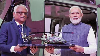 Prime Minister Narendra Modi targeted the opposition in what was a veiled reference to signing the Rafale deal (ANI/PIB) Prime Minister Narendra Modi targeted the opposition in what was a veiled reference to signing the Rafale deal (ANI/PIB)