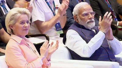 The decision to launch the TTC was taken by PM Narendra Modi and European Commission President Ursula von der Leyen during her visit to India in April 2022. (ANI File) The decision to launch the TTC was taken by PM Narendra Modi and European Commission President Ursula von der Leyen during her visit to India in April 2022. (ANI File)