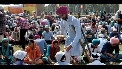 The resolution appreciated the Sikh community for their humanitarian services despite facing “oppression and discrimination throughout the world”. (HT file photo)
