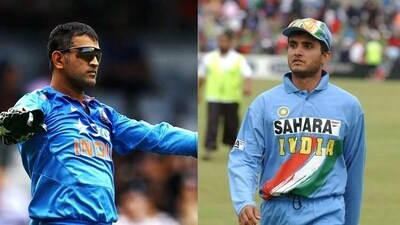 Sourav Ganguly and MS Dhoni (Getty) Sourav Ganguly and MS Dhoni (Getty)