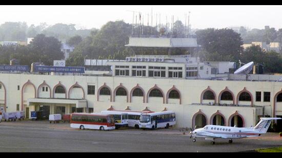 The Jayprakash Narayan International Airport in Patna. (HT Photo)