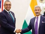 External affairs minister S Jaishankar met UK foreign secretary James Cleverly. External affairs minister S Jaishankar met UK foreign secretary James Cleverly.