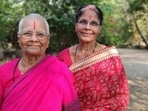 Lakshmi (left) with her daughter Kathuri (right) at Vaksana farm stay. Lakshmi (left) with her daughter Kathuri (right) at Vaksana farm stay.