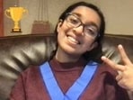 Natasha, 13, is a student of Florence M Gaudineer Middle School in New Jersey. She took the same test in 2021, when she was in Class 5.