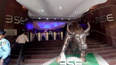 A file photo of the Bombay Stock Exchange A file photo of the Bombay Stock Exchange