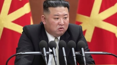 Kim Jong Un: North Korean leader Kim Jong Un is seen. (AP) Kim Jong Un: North Korean leader Kim Jong Un is seen. (AP)