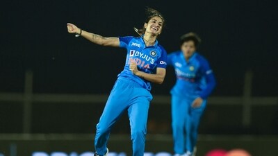 India's Renuka Singh (AFP) India's Renuka Singh (AFP)