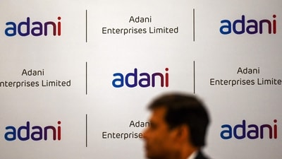 The Adani group has spun off its power, coal, transmission and green energy business in the last five-seven years. (AFP)