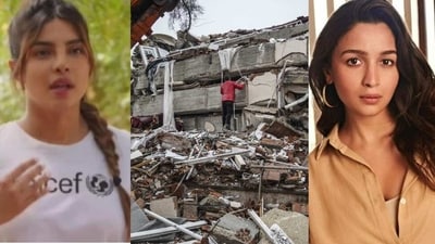 Priyanka Chopra, Alia Bhatt, among expressed grief over Turkey and Syria earthquakes. Priyanka Chopra, Alia Bhatt, among expressed grief over Turkey and Syria earthquakes.