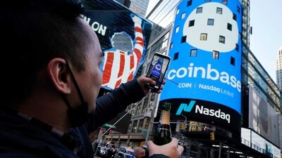 Coinbase is one of the world's largest cryptocurrency exchanges. (AP/ Representative Image) Coinbase is one of the world's largest cryptocurrency exchanges. (AP/ Representative Image)