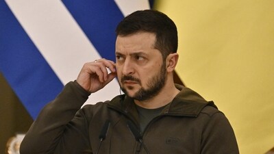 Ukraine's President Volodymyr Zelensky. (AFP) Ukraine's President Volodymyr Zelensky. (AFP)
