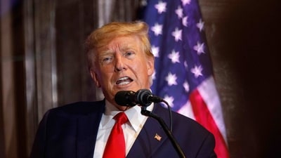 Former US President Donald Trump. (AFP) Former US President Donald Trump. (AFP)