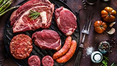 Red meat: Red meat like beef, pork and lamb are considered heavy to digest and could cause constipation in excess. Consuming too much red meat can also lead to bowel cancer. (Unsplash) Red meat: Red meat like beef, pork and lamb are considered heavy to digest and could cause constipation in excess. Consuming too much red meat can also lead to bowel cancer. (Unsplash)