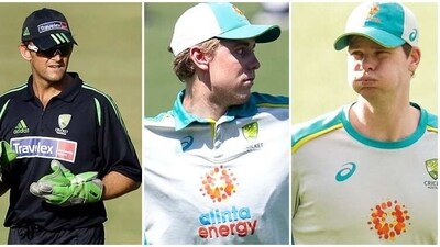 India vs Australia: Adam Gilchrist, Cameroon Green, and Steve Smith (Twitter) India vs Australia: Adam Gilchrist, Cameroon Green, and Steve Smith (Twitter)