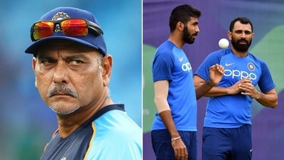 Ravi Shastri was not impressed with India's pacers on Day 1 of Cape Town Test in 2018 (Getty Images) Ravi Shastri was not impressed with India's pacers on Day 1 of Cape Town Test in 2018 (Getty Images)