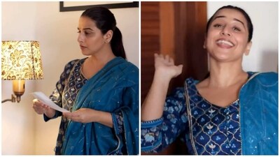 Vidya Balan dances to Batiyan Bujhai Rakhdi Ve. Vidya Balan dances to Batiyan Bujhai Rakhdi Ve.