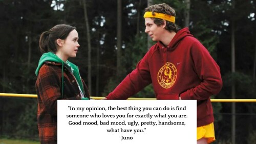 Dialogue from the film Juno. (Instagram/@maxfilmincelemesi)