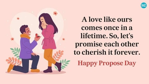 The second day of Valentine's Week is Propose Day. (HT Photo) The second day of Valentine's Week is Propose Day. (HT Photo)
