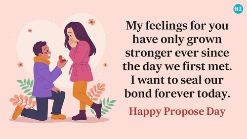 Propose Day falls on February 8. (HT Photo) Propose Day falls on February 8. (HT Photo)