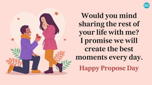 On Propose Day, people confess their feelings in front for their lovers. (HT Photo) On Propose Day, people confess their feelings in front for their lovers. (HT Photo)