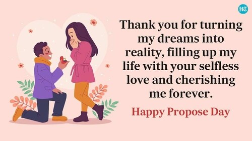 Wishing you all a Happy Propose Day. (HT Photo) Wishing you all a Happy Propose Day. (HT Photo)
