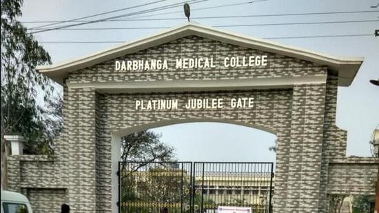 The Darbhanga Medical College & Hospital. (HT Photo)