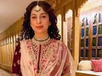 Juhi Chawla shared photos of her dress for Sidharth Malhotra and Kiara Advani's wedding. Juhi Chawla shared photos of her dress for Sidharth Malhotra and Kiara Advani's wedding.