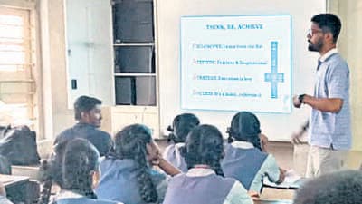 Schools pull out all stops to ease students’ stress before boards Schools pull out all stops to ease students’ stress before boards