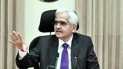 RBI Monetary Policy 2023 Watch LIVE: Shaktikanta Das, Governor of Reserve Bank of India is seen. (ANI)