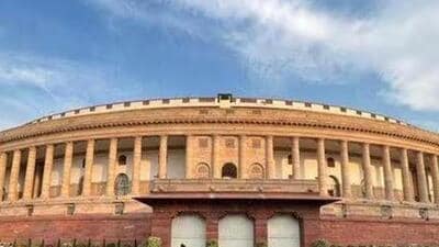 After the remarks were made, members of the Opposition protested and stormed into the Lok Sabha well. (ANI image)