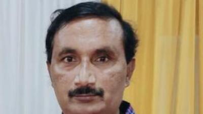 BMTC suspended bus driver M K Thyagaraju who had written to the Karnataka governor alleging irregularities (HT Photo) BMTC suspended bus driver M K Thyagaraju who had written to the Karnataka governor alleging irregularities (HT Photo)