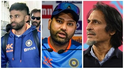 Ramiz Raja wants Rohit Sharma and Co. to hand Suryakumar Yadav his debut Test cap in Nagpur (Getty Images-ANI-PTI) Ramiz Raja wants Rohit Sharma and Co. to hand Suryakumar Yadav his debut Test cap in Nagpur (Getty Images-ANI-PTI)