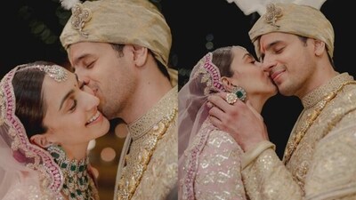 Kiara Advani and Sidharth Malhotra's ‘special love’ for Rome finds it way on Manish Malhotra lehenga (Photo by Twitter/advani_kiara/SidMalhotra) Kiara Advani and Sidharth Malhotra's ‘special love’ for Rome finds it way on Manish Malhotra lehenga (Photo by Twitter/advani_kiara/SidMalhotra)