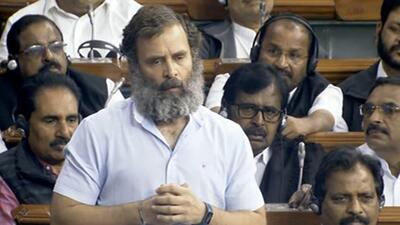 Congress leader Rahul Gandhi. (ANI) Congress leader Rahul Gandhi. (ANI)