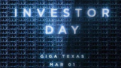 Tesla will hold its Investor Day on March 1 (Image: Twitter/Elon Musk) Tesla will hold its Investor Day on March 1 (Image: Twitter/Elon Musk)