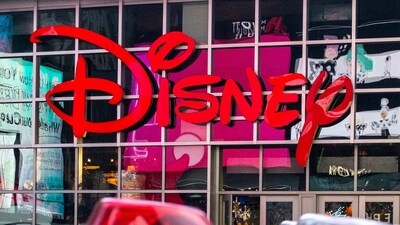 The logo of the Times Square Disney store is seen in Times Square, New York City, US. (File image) (REUTERS)