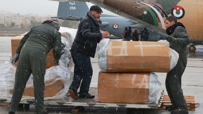 "Under #OperationDost, India is sending search and rescue teams, a field hospital, materials, medicines and equipment to Turkiye and Syria. This is an ongoing operation and we would be posting updates," Jaishankar tweeted.&nbsp; (AFP)