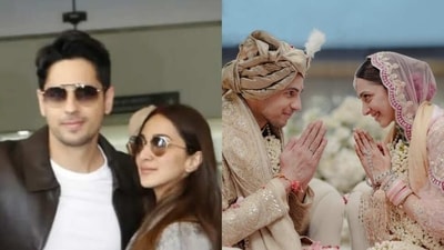 Kiara Advani and Sidharth Malhotra were seen for the first time in public after their wedding. Kiara Advani and Sidharth Malhotra were seen for the first time in public after their wedding.