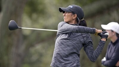 Aditi Ashok, of India, (AP) Aditi Ashok, of India, (AP)
