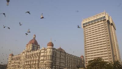 Mumbai...5th February 2011... Taj Mahal hotel in Mumbai - Photo by Kalpak Pathak (Hindustan Times)