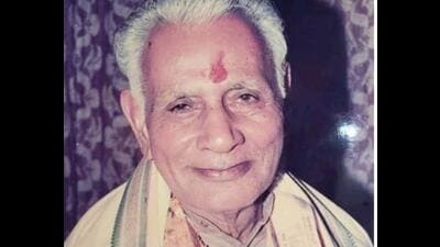 Noted scholar professor Himmat Singh Sinha passed away after a brief illness at his residence in Kurukshetra. (HT File)